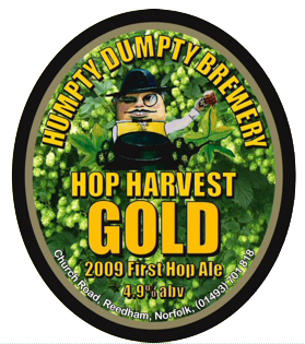 humpty dumpty brewery hop harvest gold 1